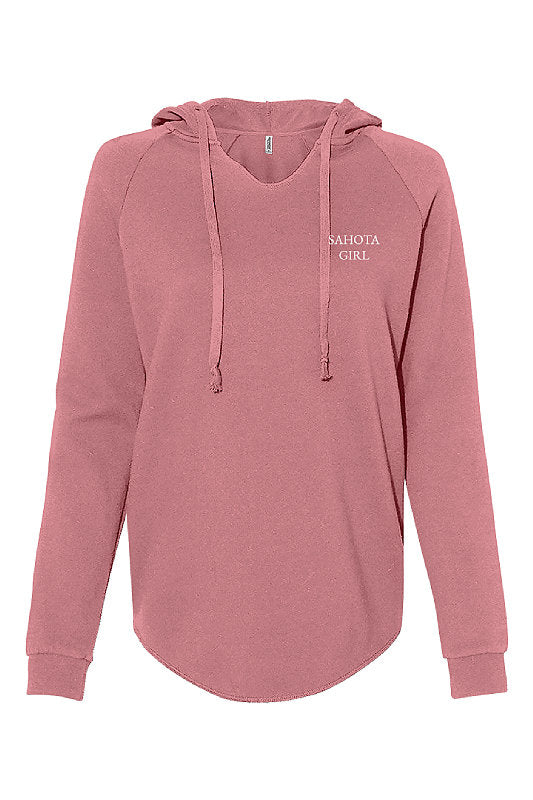 Women’s Lightweight California Wave Wash Hooded Sw SAHOTA COSMETICS