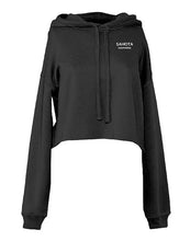 Load image into Gallery viewer, Bella Ladies' Cropped Fleece Hoodie