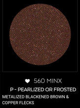 Load image into Gallery viewer, 560 Minx black and brown eyeshadow
