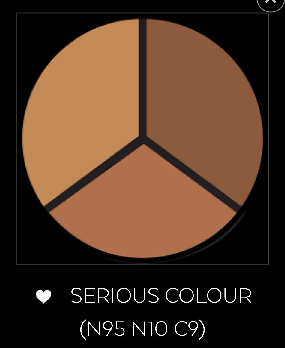 Serious color concealer