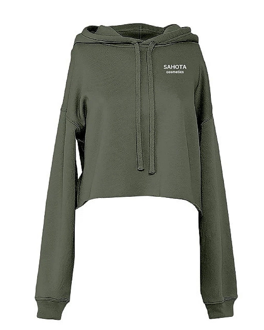 Bella Ladies' Cropped Fleece Hoodie