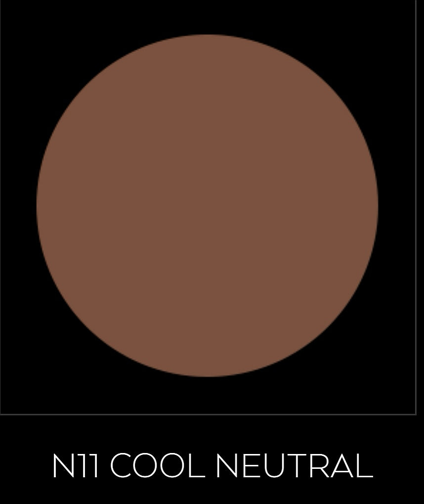 Cool neutral dual face powder