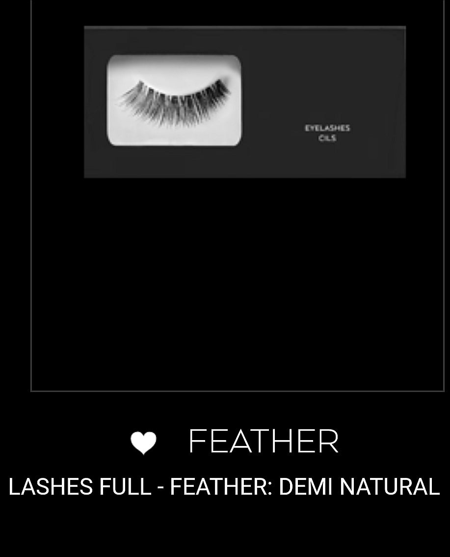 Sahota feather eyelashes