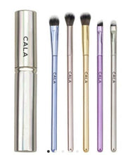 Load image into Gallery viewer, Five piece eye makeup brush set
